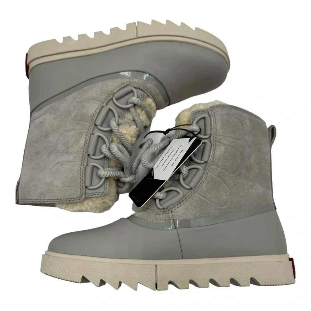 SOREL Joan of Arctic Next Lite Waterproof Winter Boots Dove US 5